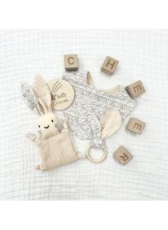 Buy Baby shower Towel Gift set Baby Bunny shower towel set in Saudi Arabia