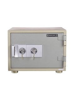 اشتري SD103K Bumil Safe Anti-Burglar Fireproof Safe Box with a Removable Tray and Dual Key Locks  (34.6 X48.6 X39.2CM 51Kgs) - Made in Korea في مصر