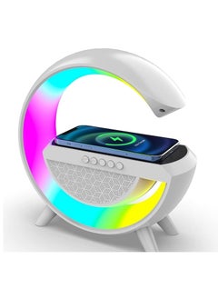 Buy Bluetooth Speaker With Multi-Color Lighting And Fast Wireless Charger in Saudi Arabia