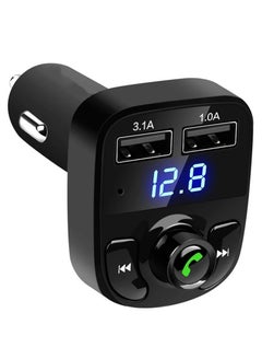 Buy MP3 Player Bluetooth X8A Car Support Connectivity FM Transmitter and Speaker with USB Charging in Egypt