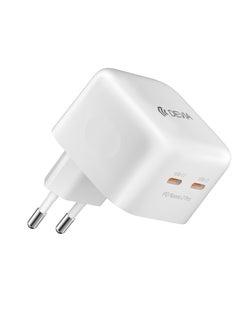 اشتري Devia Extreme Speed Series PD 45W 2C Quick Charger EU - White في مصر