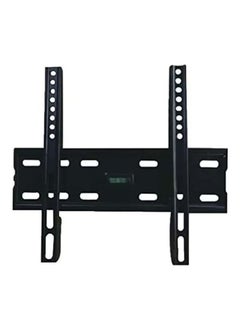 اشتري Fixed Wall Mount Tv Bracket For 17 50 Inches Led Lcd Plasma Flat Screen Black في السعودية