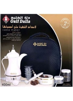 Buy Electric Arabic Coffee Maker 800W GA-C9841 White in Saudi Arabia