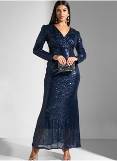 Buy Shimmer Mermaid Cut Dress in Saudi Arabia