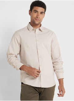 اشتري Long Sleeve Poplin Shirt في الامارات