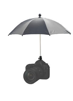 Buy Camera Hot Shoe Rain Umbrella, Waterproof Camera Accessory Umbrella Camera Sunshade Hot Shoe DSLR Camera Rain Protection Umbrella Sunshade Umbrella for Camera Accessory with Storage Bag in Saudi Arabia