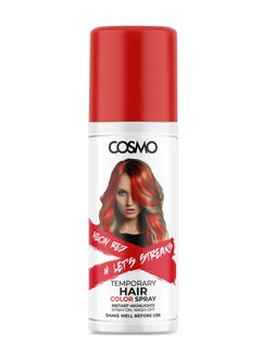 اشتري Temporary Hair Color Spray Instant Highlights Neon Red 100 Ml في السعودية