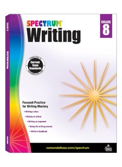 Buy Spectrum | Writing Workbook | 8th Grade, 144pgs in UAE