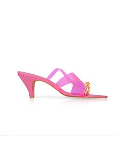 Buy CAMARILLA PINK HEELS SANDALS FOR SUMMER looks in Egypt