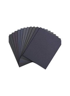 Buy KNP 120 Grit Sandpaper Pack of 100 sandpaper includes 100 sheets, each designed for medium-fine sanding and surface smoothing tasks. in UAE