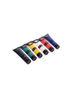 Buy Elmaayergy HS-115_7356A AC-25 Set Of 6 Pieces Of Acrylic colours 30MM With Durable Material, Suitable For School And Home in Egypt