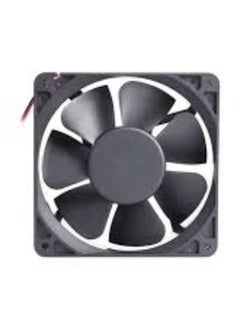 Buy KNP Black AC Cooling Fan (80x80x25mm) is a compact and efficient fan designed for optimal cooling in various electronic and industrial applications. in UAE