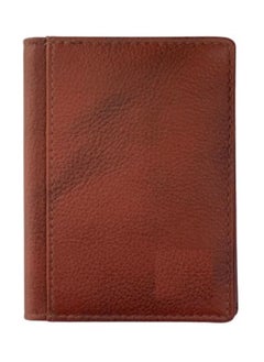 Buy Leather Unisex RFID Card Holder (TWO TONE) AM069 in UAE