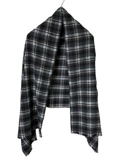 Buy Plaid Check/Carreau/Stripe Pattern Winter Scarf/Shawl/Wrap/Keffiyeh/Headscarf/Blanket For Men & Women - XLarge Size 75x200cm - P06 Dark Brown in Egypt