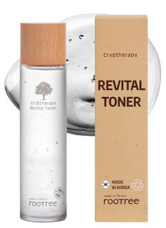 اشتري Cryptherapy Revital Toner - Korean Skin Care, Revitalising Facial Care, Hydrating and Nourishing Toner, Vegan & Cruelty Free في الامارات