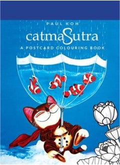 Buy Catmasutra : A Postcard Colouring Book in UAE