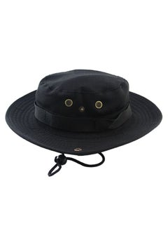 Buy Tourism Mountain Bush Bucket Hat Black in Saudi Arabia