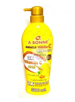 Buy A Bonne Miracle White Milk Lotion with Vitamin C and Honey Formula - 500 ml in Saudi Arabia