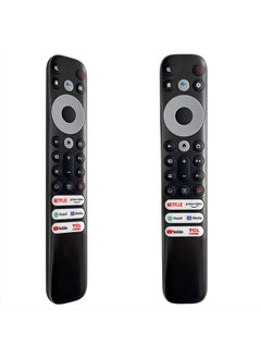 Buy New Replacement TCL Remote Control RC902V for TCL Android TV Mini-LED QLED 4K UHD Smart TV with Netflix, Prime Video, YouTube, Guard, Media and TCL Channel(NO Voice Function)- NO SETUP REQUIRED black in Saudi Arabia