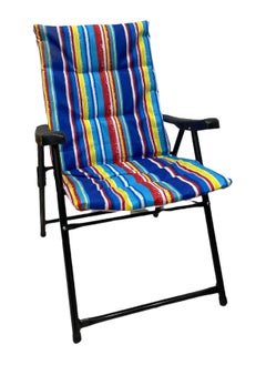 Buy Folding chair, picnic chair, sports chair, outdoor chair and garden chair 45X45X110CM in Saudi Arabia