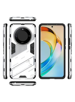 Buy Phone Case for Honor X50/ Honor X9b 2in1 TPU+PC Dual Layer Combo Shockproof Ultra-Thin Protective Phone Back Cover with Kickstand in Saudi Arabia