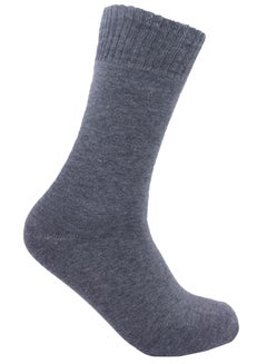 Buy Long winter socks light gray high quality - Saudi made in Saudi Arabia