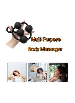 Buy 1-Piece Multi Purpose Body Massager,String Solid Beads Massager Ball in UAE