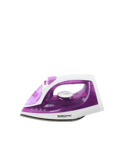 Buy Steam iron, ceramic soleplate, dry ironing function, spray and steam function, 1200 watts, purple in Saudi Arabia