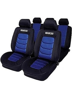 اشتري Sparco Car Seat Cover - Blue/Black في مصر