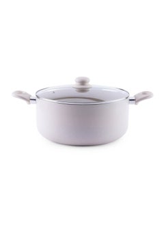 Buy Wilson Cooking Pot With Lid Dia32cm - Cream in UAE