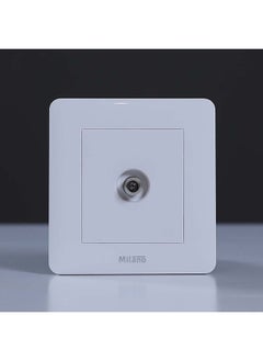 Buy Danube Home - Milano Satellite Socket Wh Ps in UAE