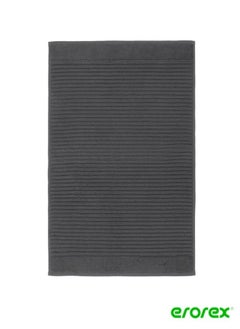 Buy Bath mat dark grey 50x80 cm in Saudi Arabia