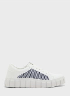 Buy Monochrome Stacked Sole Sneaker in UAE