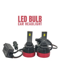 اشتري مصابيح السيارة الأمامية ROCA Tesla Plus Super Bright 125W LED، 8500 لومن، 6000K أبيض بارد، IP65 - رؤية محسنة للطريق في السعودية