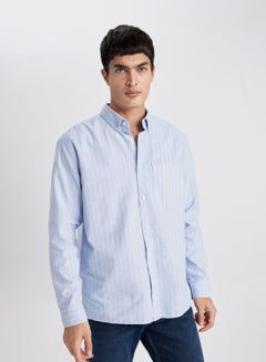 Buy Man Relax Fit Long Sleeve Shirt in UAE