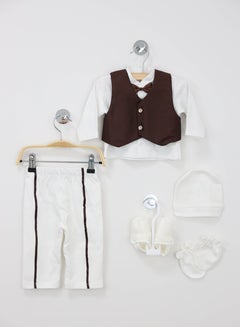 Buy 5-Piece Baby Boy Gift Suit Set in Saudi Arabia