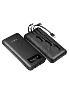 اشتري ابقَ مشحونًا في كل مكان مع باور بانك Earldom 3 Wire 10000mAh PB41. يتميز هذا الباور بانك الأسود الأنيق ببطارية عالية السعة تبلغ 10000mAh، مما يوفر طاقة كافية لشحن الهواتف الذكية والأجهزة اللوحية وغيرها من الأجهزة عدة مرات. مع ثلاثة منافذ إخراج، يمكنك شحن عدة أجهزة في آن واحد، مما يجعله رفيقًا مثاليًا للسفر أو العمل أو الأنشطة الخارجية. ⚡🔋 في مصر