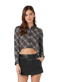 Buy Faux Leather Mini Skirt in Egypt