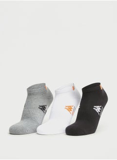 Buy 3 Pack Logo Crew Socks in Saudi Arabia