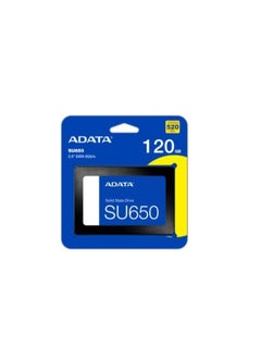 Buy ADATA SU650 120GB 3D NAND 2.5 inch SATA III High Speed Read up to 520MB/s SSD | ASU650SS-120GT-R in UAE