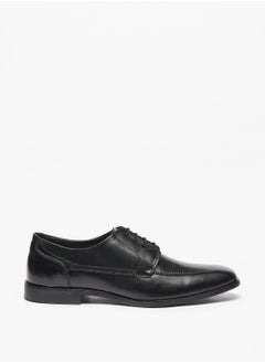 اشتري Mens Solid Lace-Up Derby Shoes في الامارات