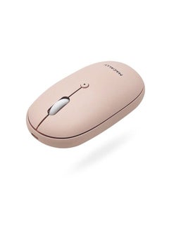 Buy Wireless Bluetooth Mouse For Laptop And Desktop Pc A Simple Rechargeable Wireless Bluetooth Mouse For Macbook Pro Air Mac Ipad Android Compatible Apple Mouse Wireless Silent Quiet in UAE