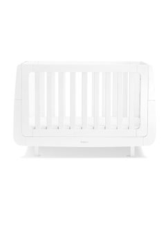 Buy Snuzkot Mode Convertible Cot Bed With 3D Breathable Mesh Surface - White  120 X 81 X 25.5 Cm Suitable From 0 To 10 Years With Extension Kit in UAE