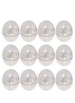 Buy Clear Plastic Fillable DIY Ornaments Decoration Balls in UAE