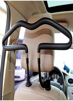 اشتري Goolsky Metal Car Coat Hanger Auto Seat Headrest Clothes Jackets Suits Holder Robe Hook Car Accessories Practical Tools في الامارات