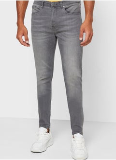 Buy Light Wash Skinny Fit Jeans in UAE