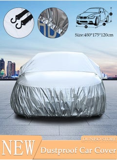 Buy Full Car Covers Sunscreen UV Protection  Indoor Outdoor Sunscreen Heat Protection DustWind/Water/Weatherproof Anti-Uv Scratch-Resistant Sedan Universal Suit L in UAE