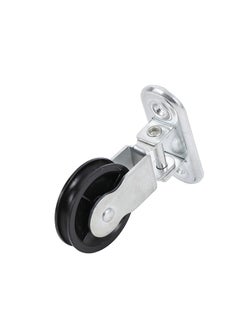 Buy Hinged Pulley Wheel - Grooved Wheel for Smooth Loading, Wall Mount Pulley with Mounting Holes, Ideal for Fitness Systems, DIY Projects, Clotheslines, and Lifting Mechanisms in Saudi Arabia