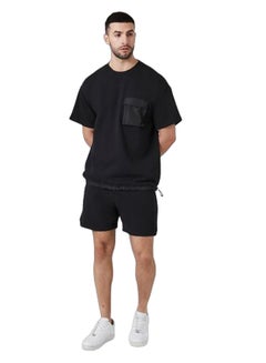 Buy French Terry Drawstring Shorts in Egypt