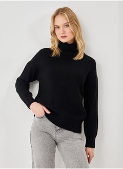 اشتري Turtleneck Women's Knitwear Sweater في مصر